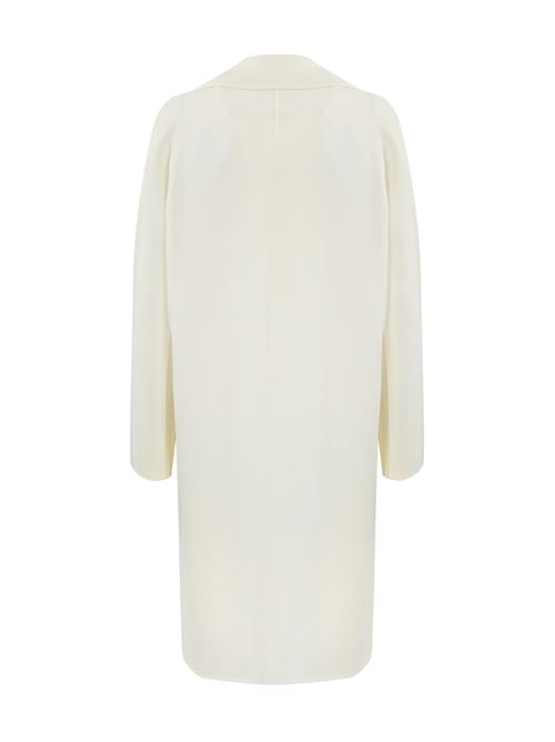 Cappotto Goya in lana e cashmere bianco MAX MARA STUDIO | 2426016041600008